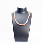 Moonstone Multicolored Necklace - Oval Beads